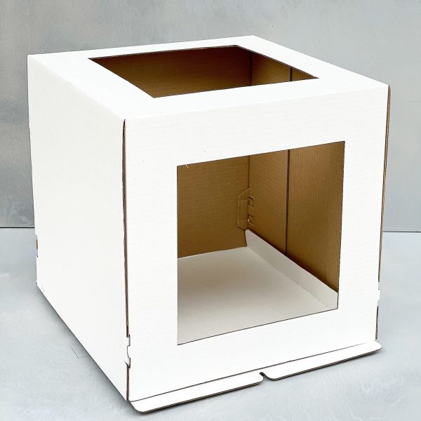 Коробка "Куб XL" - 2 окна, 350*350*350 мм