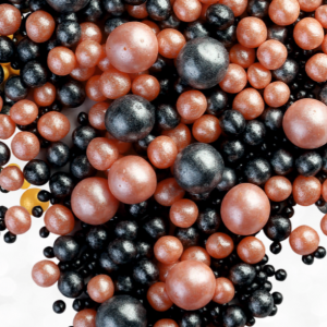 167 Драже зерновое в цветной кондитерской глазури (ЖЕМЧУГ ПЕРСИКОВЫЙ, ЧЕРНЫЙ) 1,5 кг