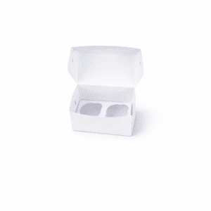 Коробка на 2 капкейка без окна