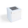 Коробка для торта "Куб XL" с окном 350*350*350 мм
