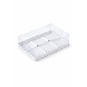 Коробка для десертов h 8 см, 6 шт