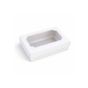 Коробка для сладостей с окном, 155*110*50 мм