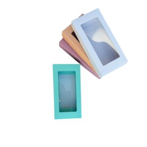 Коробка для шоколадной плитки "Дубай" тиффани 155*75*25 мм