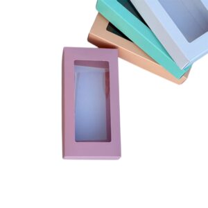 Коробка для шоколадной плитки "Дубай" розовая 155*75*25 мм