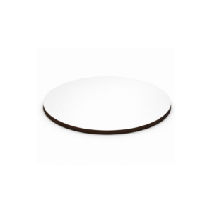 Подложка сатиновая для торта белая 200 мм, толщина 6 мм