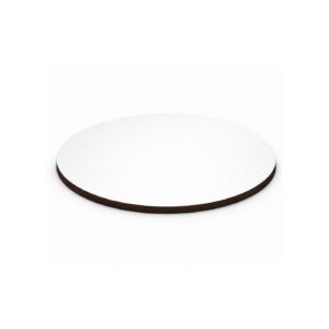 Подложка сатиновая для торта белая 260 мм, толщина 6 мм